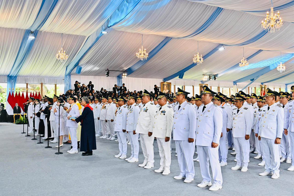 Presiden Prabowo Serentak Lantik Kepala Daerah 2025-2030 di Istana Kepresidenan