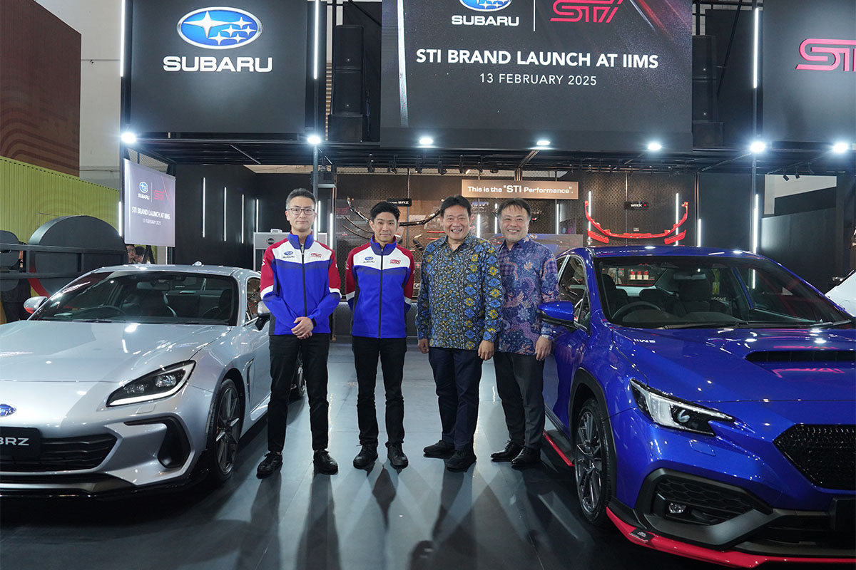 Tawarkan Performa di IIMS 2025, Subaru STI Performance Parts Hadir di Indonesia