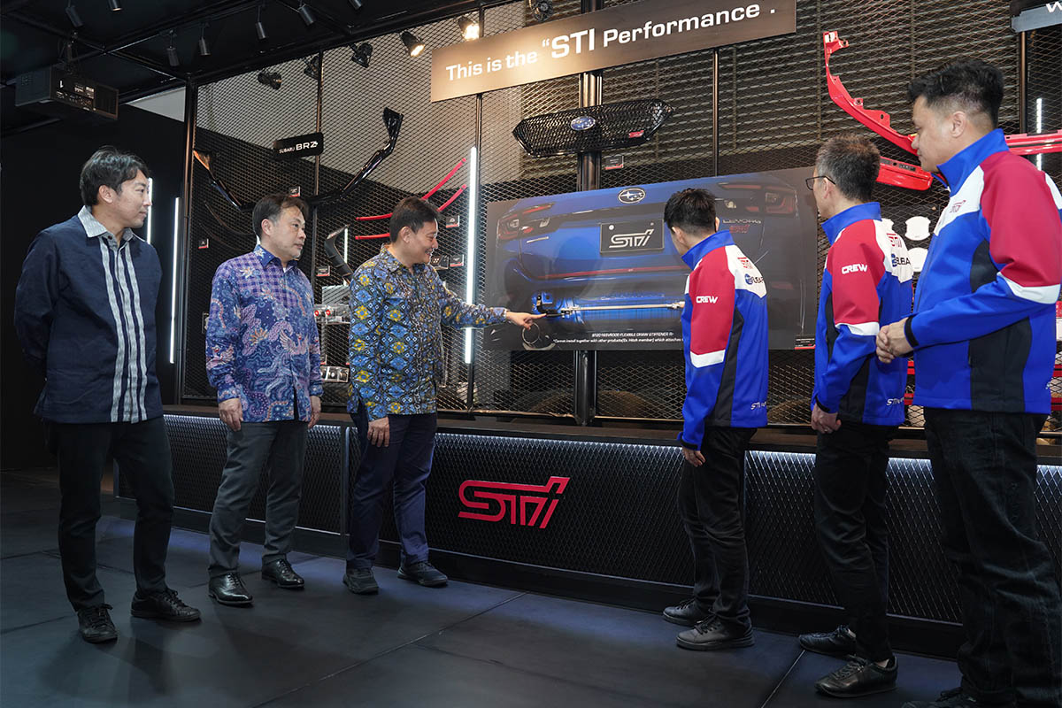 Tawarkan Performa di IIMS 2025, Subaru STI Performance Parts Hadir di Indonesia