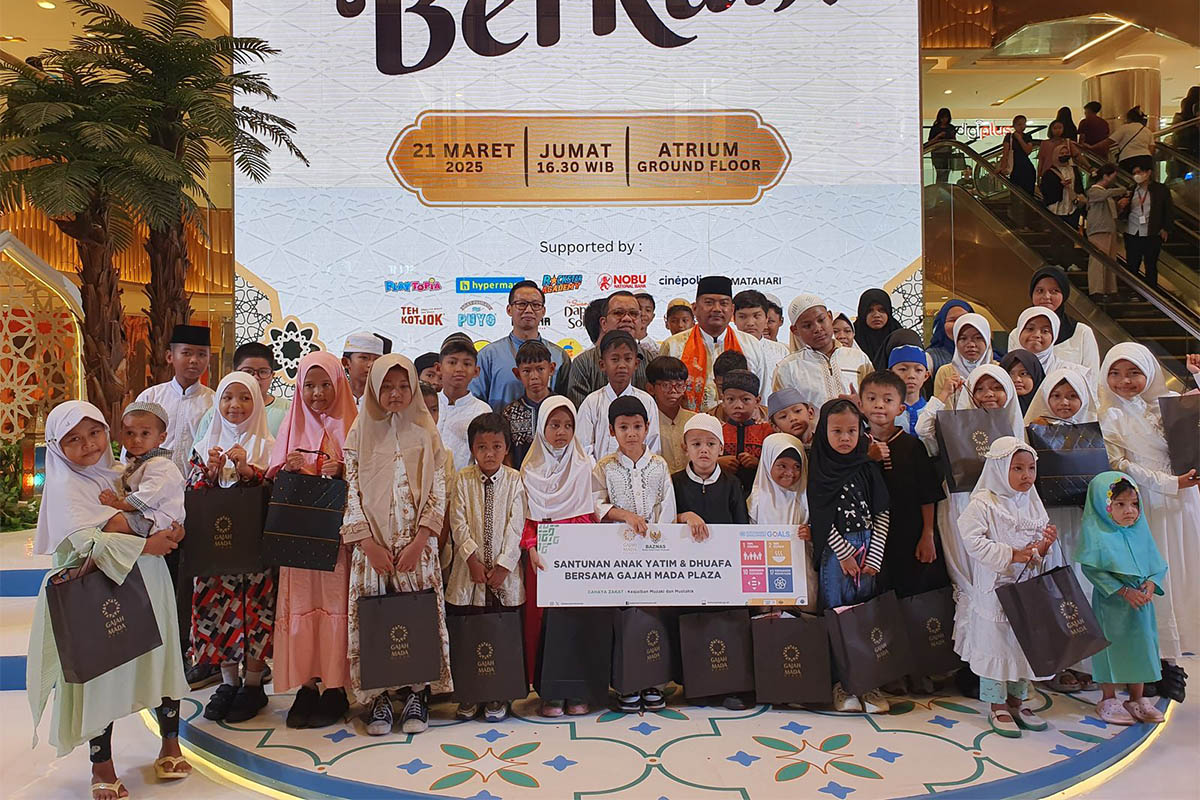 Berbagi Kebahagiaan Ramadan, LMI Ajak 3.000 Anak Yatim Buka Puasa Bersama 