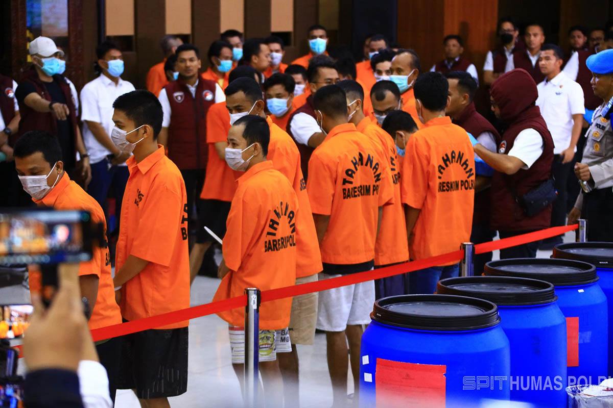 Polri Ungkap 6.681 Kasus Narkoba, 11 Juta Jiwa Berhasil Diselamatkan
