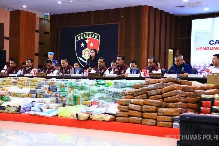 Polri Ungkap 6.681 Kasus Narkoba, 11 Juta Jiwa Berhasil Diselamatkan