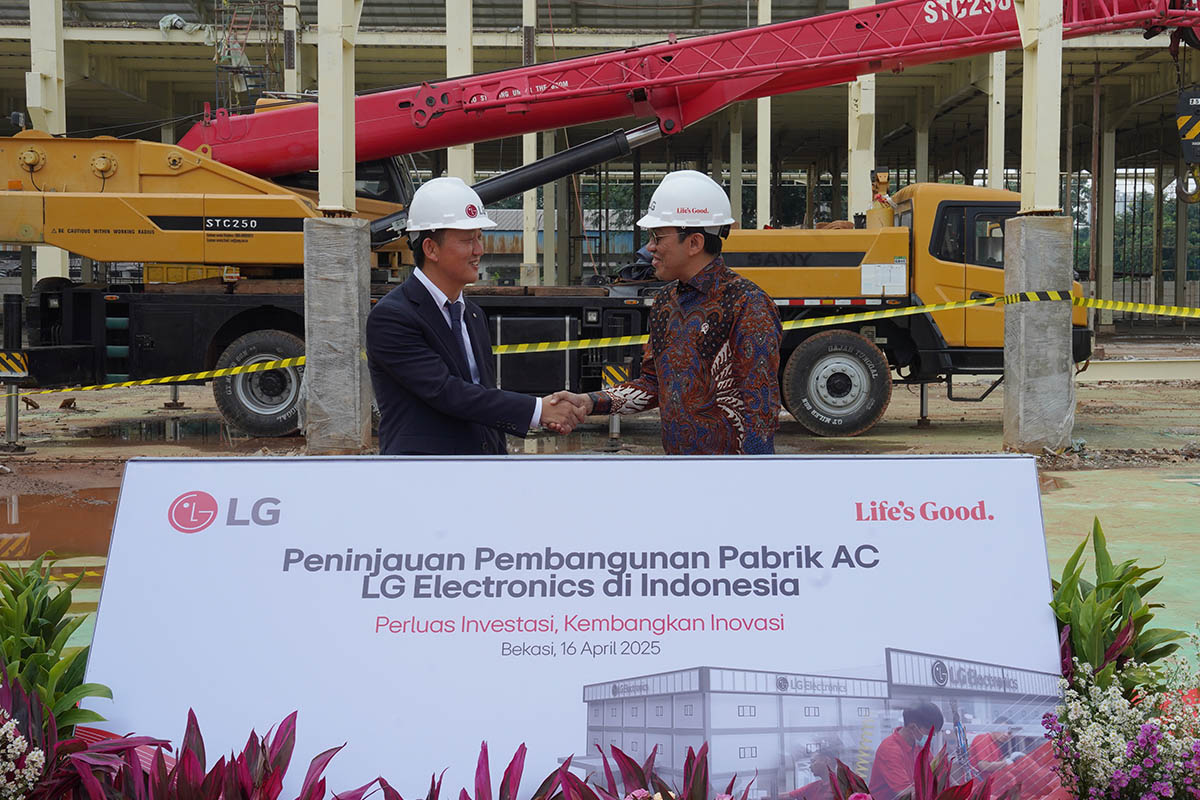 Kembangkan Inovasi, LG Investasi Pabrik AC Rp374 Miliar di Cibitung