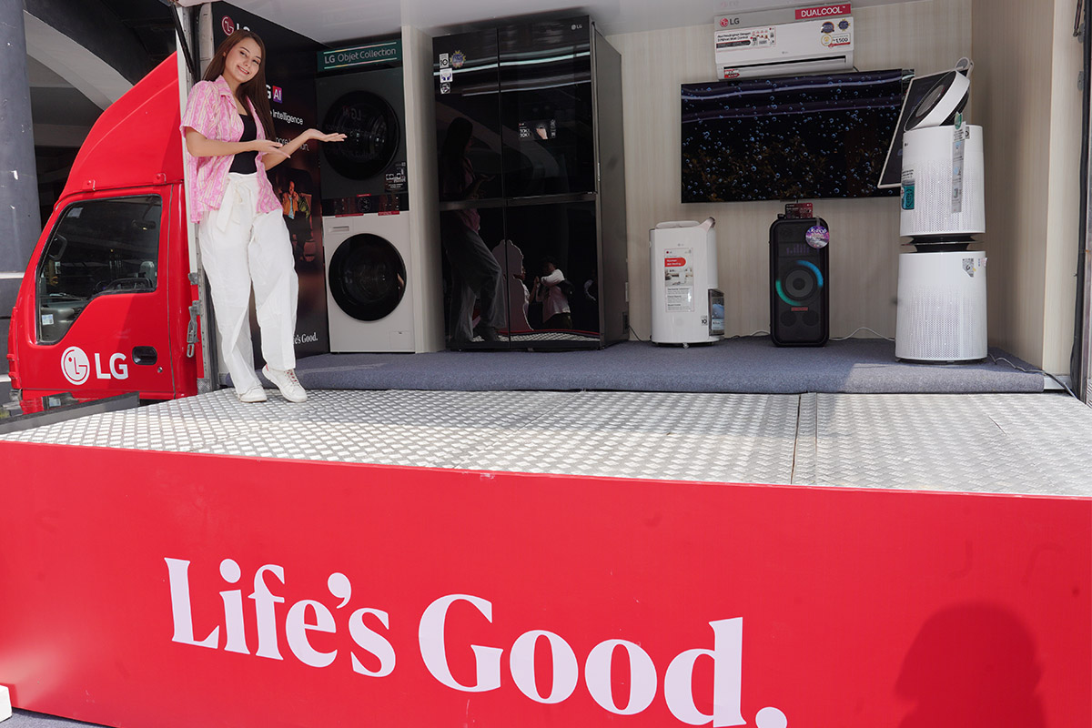 Kampanye LG Life’s Good Truck Menyapa Publik dengan Membawa Teknologi AI