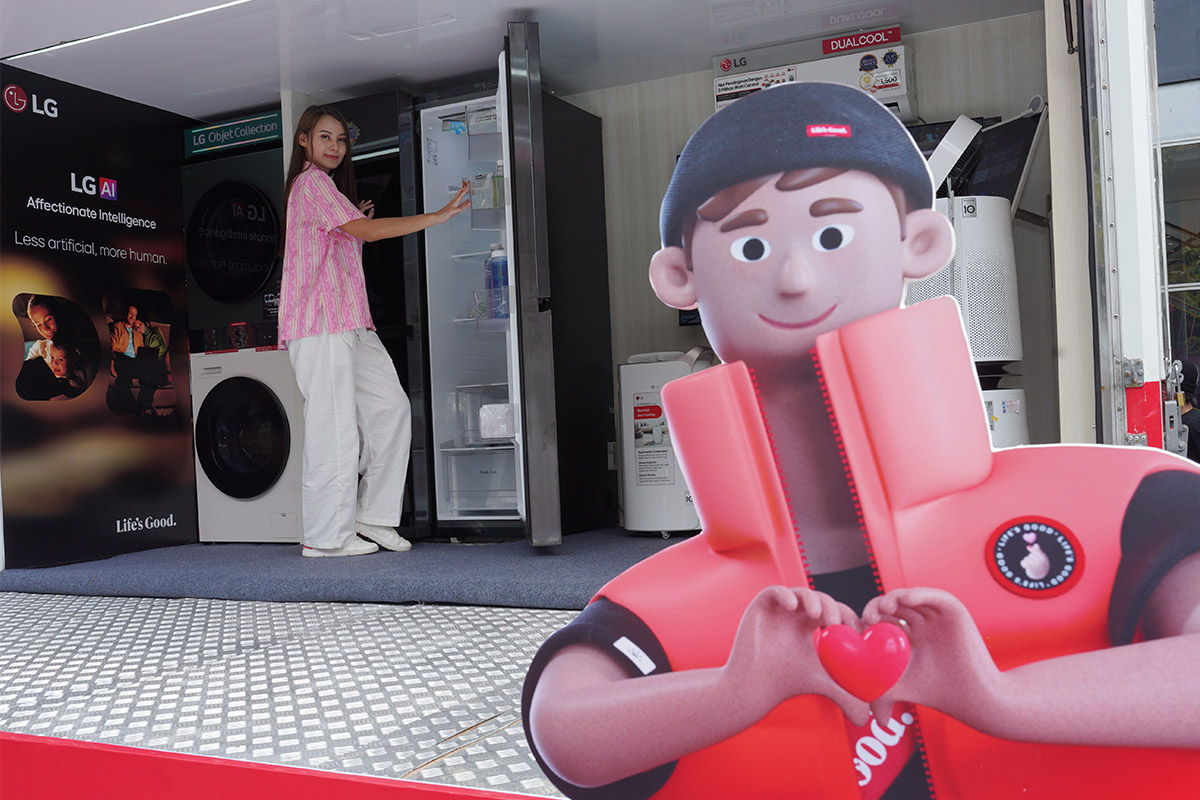 Kampanye LG Life’s Good Truck Menyapa Publik dengan Membawa Teknologi AI
