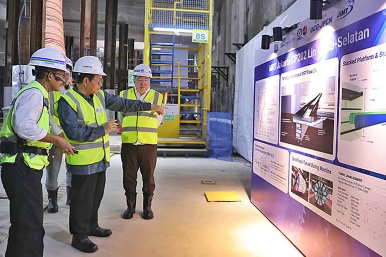 Proyek MRT Jakarta Fase 2A Dipercepat, TBM CP202 Mulai Dioperasikan 