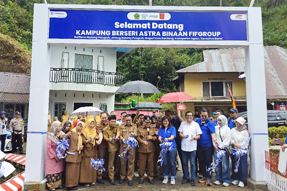 FIFGROUP Kembangkan Kampung Berseri Astra Binaan Kedua di Sumatera Barat