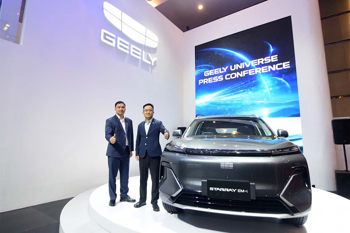 Geely Tampil Perdana di GIIAS 2025, Pamerkan SUV Listrik dan Tiga Model Global