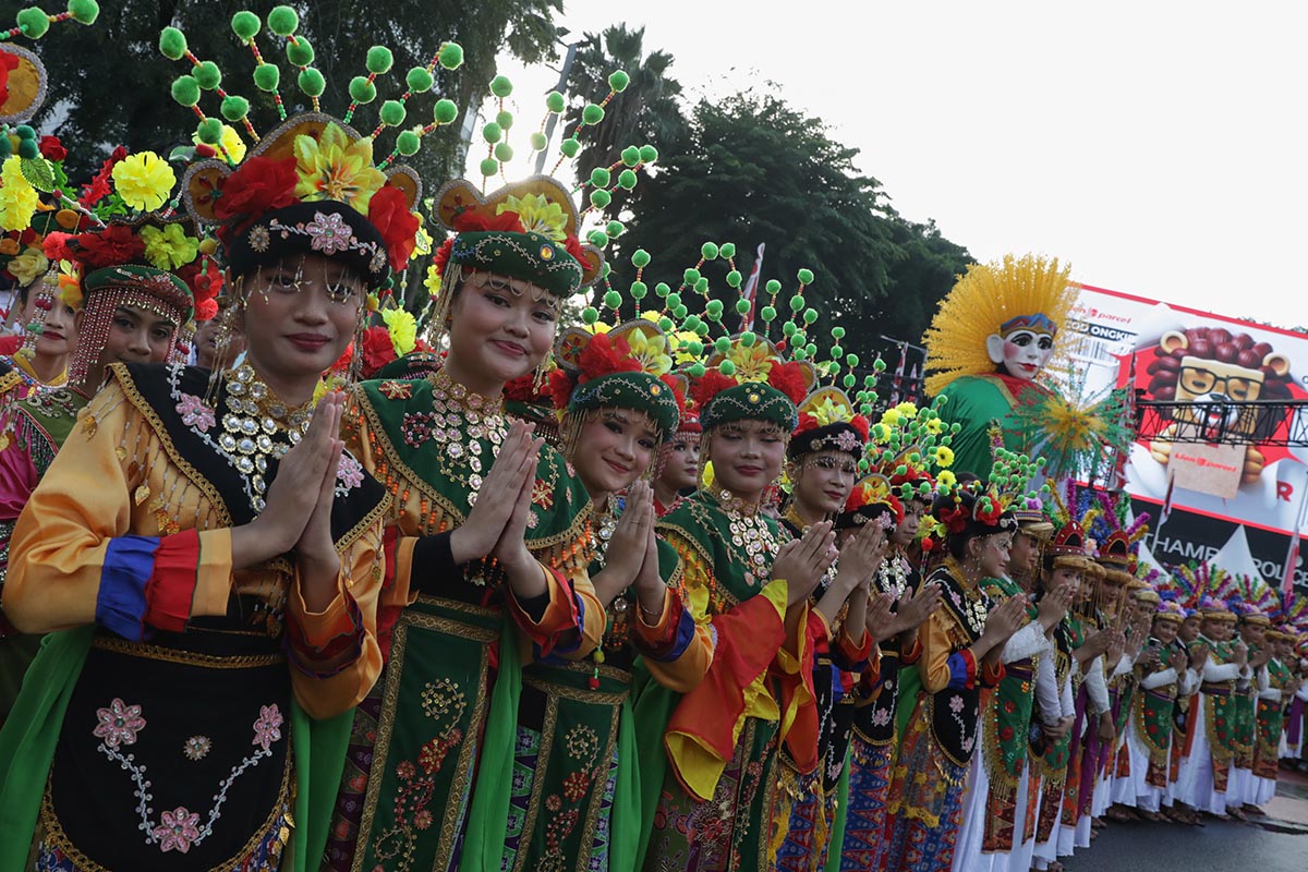 Tarian Tradisional Meriahkan Festival Budaya Jakarta Dalam Warna
