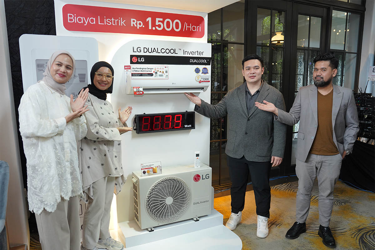 LG Dorong Gaya Hidup Hemat Lewat Inovasi AC DUALCOOL Inverter