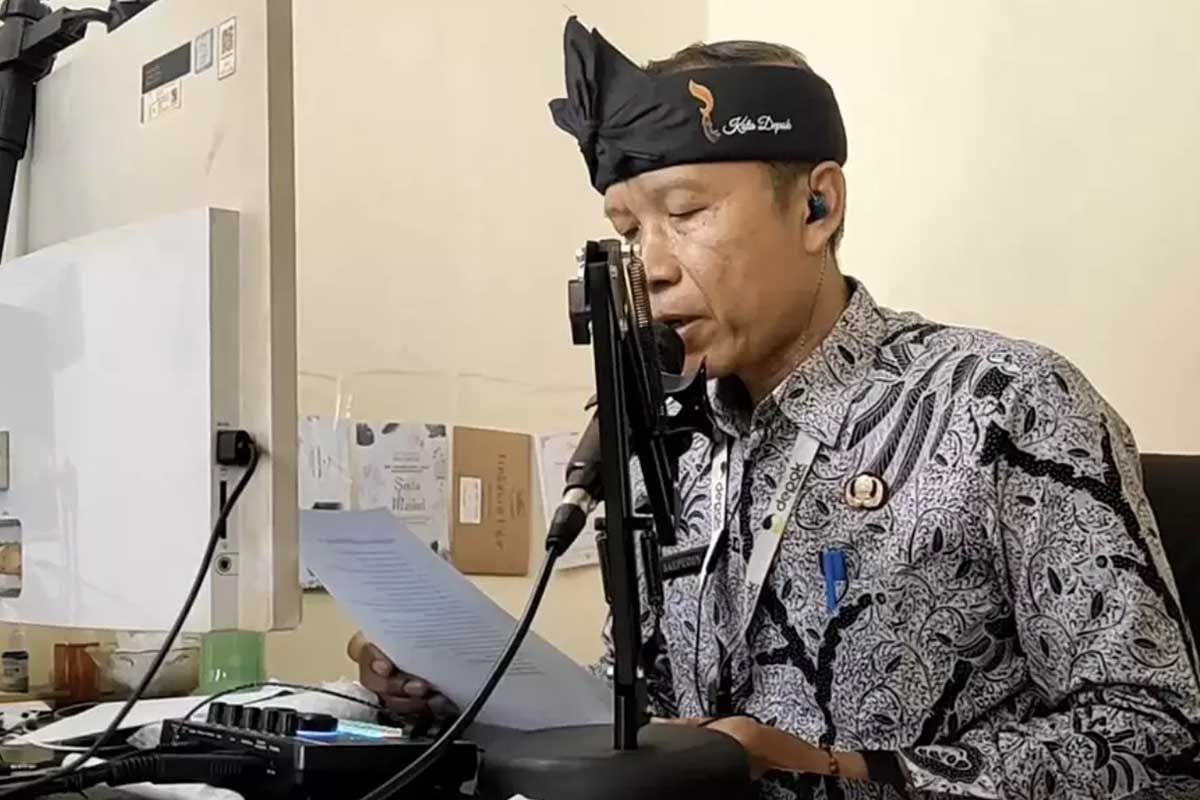Lurah Kedaung Live di TikTok, Jawab Aduan dan Tanya Jawab Warga