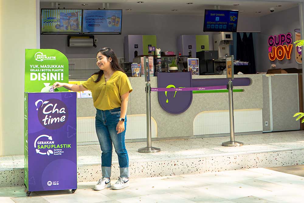 Chatime Ajak Pelanggan Kurangi Sampah Plastik Lewat SAPU PLASTIK