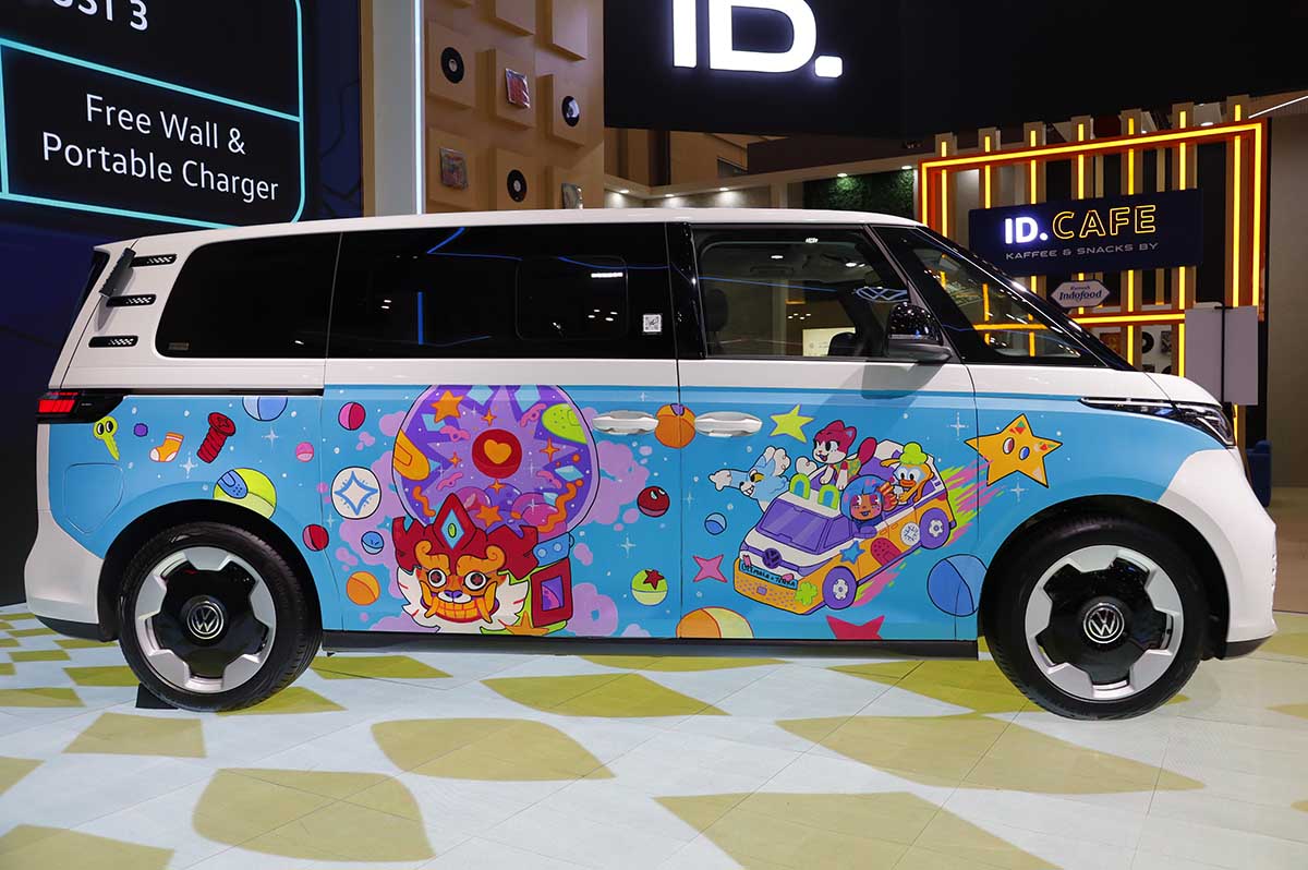 Usung Budaya Pop, Volkswagen dan Seniman Hidupkan ID. BUZZ