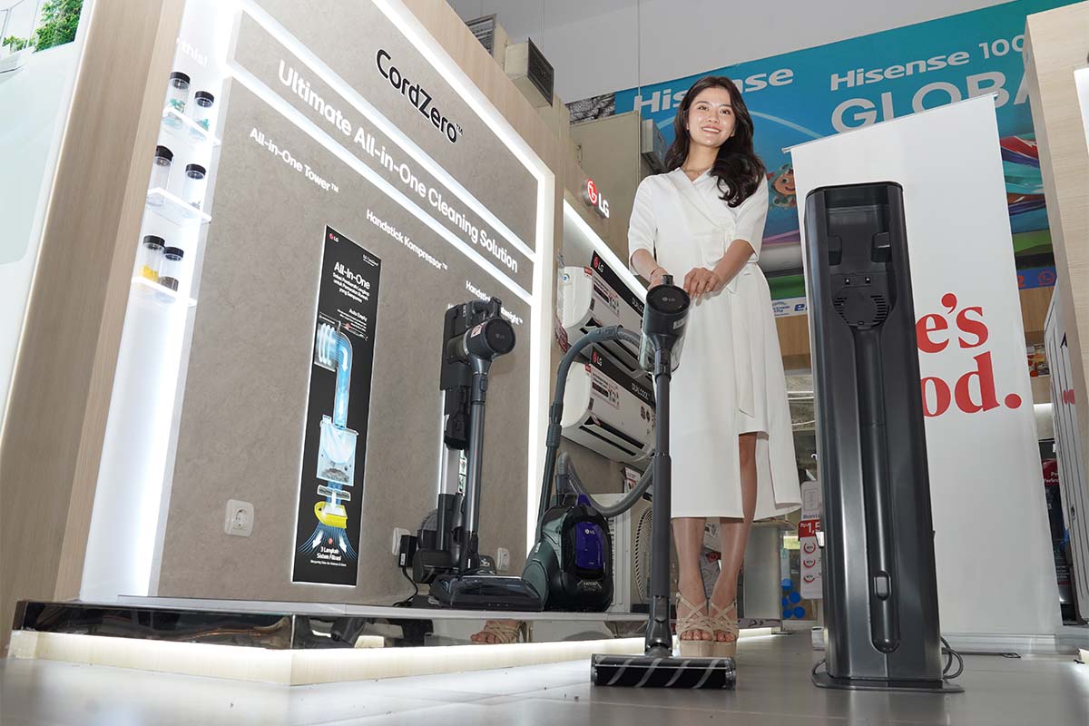 LG Indonesia Rilis Vacuum Cleaner Canggih, Inovasi Baru untuk Kebersihan Rumah Pintar