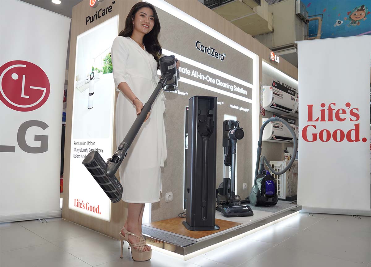 LG Indonesia Rilis Vacuum Cleaner Canggih, Inovasi Baru untuk Kebersihan Rumah Pintar