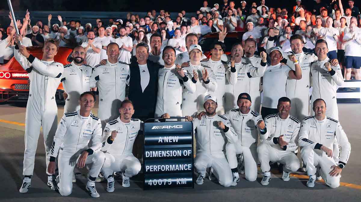Pecahkan Rekor EV Dunia, Mercedes-AMG GT XX Tempuh 5.479 Km dalam 24 Jam
