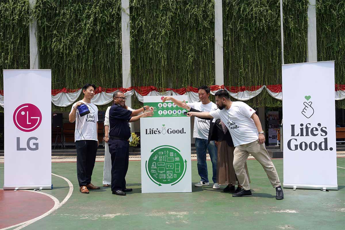 LG Ajak Anak Sekolah Jadi Pelopor Daur Ulang Sampah Elektronik