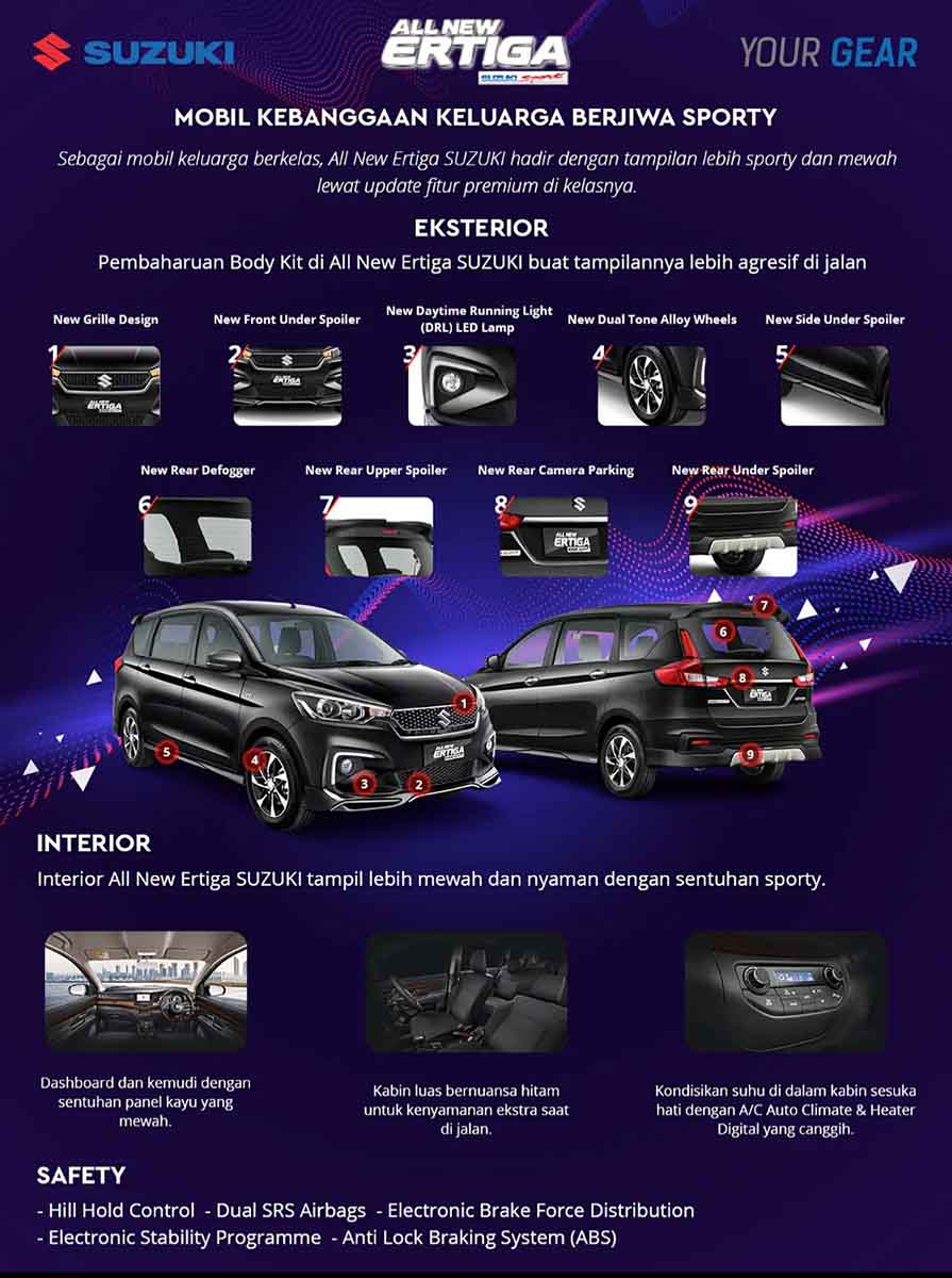 Suzuki XL7 Hybrid Alpha Kuro Hadir dengan Desain Serba Hitam, Tangguh dan Premium