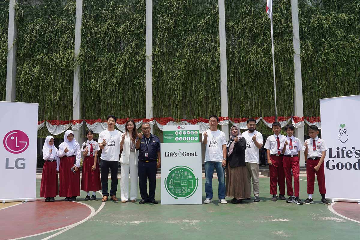 LG Ajak Anak Sekolah Jadi Pelopor Daur Ulang Sampah Elektronik