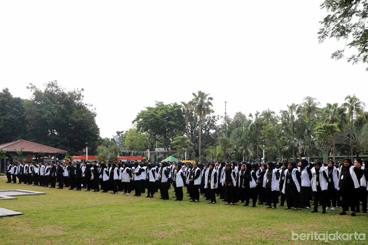 Ratusan Pasukan Putih Siap Jemput Bola Layani Warga Rentan Jakarta