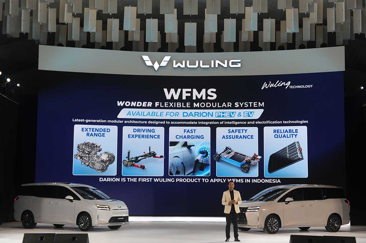 Wuling Darion Usung TeknologiADAS dan Platform Global WFMS Pertama di Indonesia