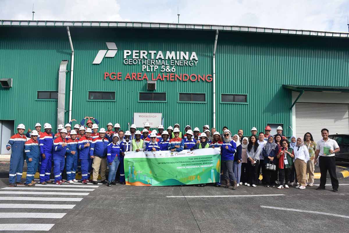 Teknologi Panas Bumi PGE Lahendong Bikin Delegasi Kenya Terkejut