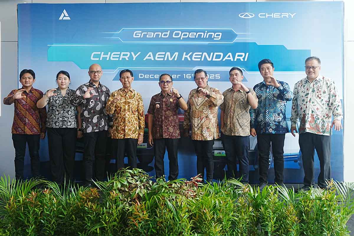 Bidik Pasar Indonesia Timur, Chery Buka Dealer ke-68 di Kendari
