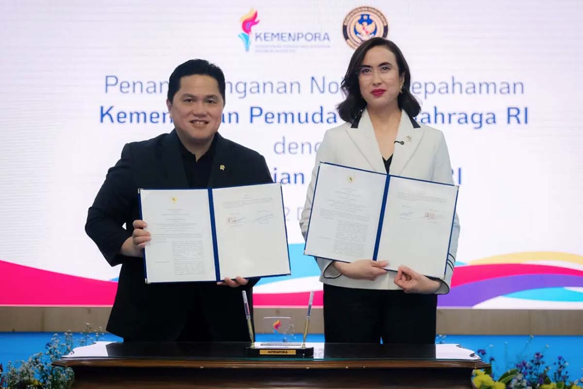 Sports Tourism Digenjot, Kerja Sama Kemenpar–Kemenpora Resmi Dimulai