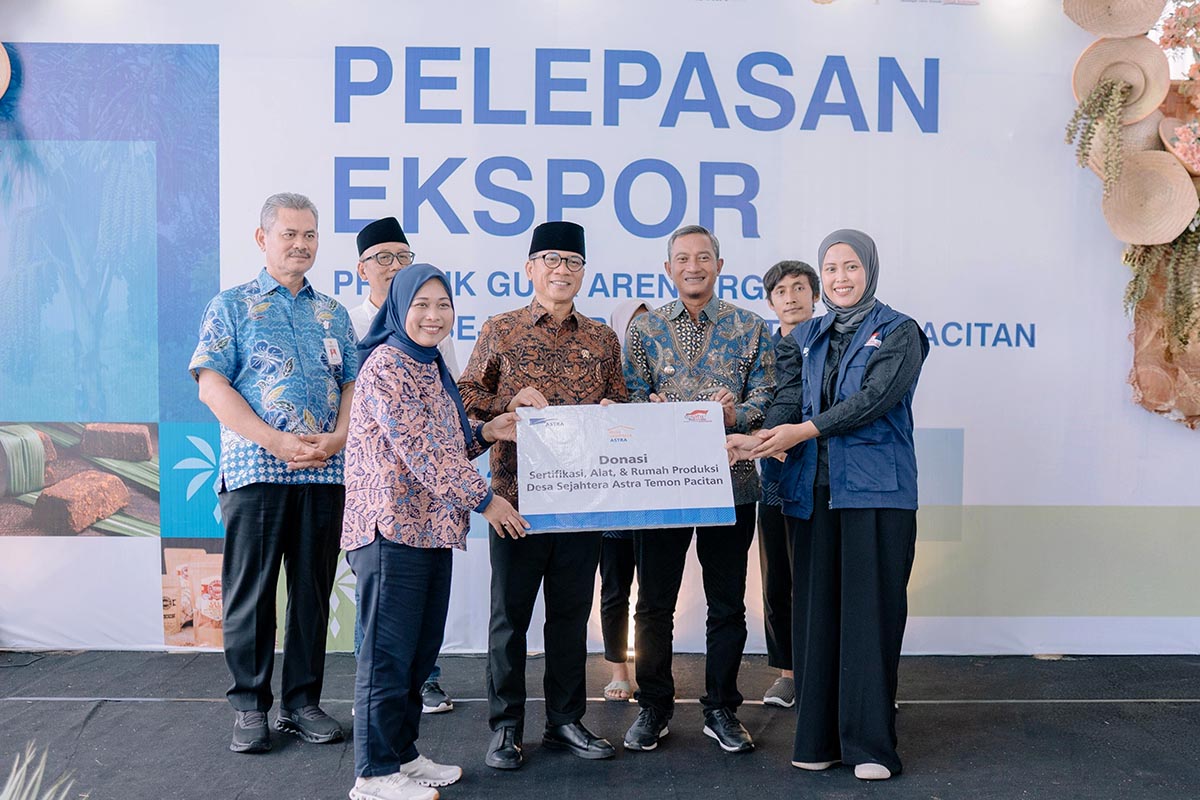 Tembus 3 Negara, Gula Aren Organik Pacitan Diekspor 11 Ton