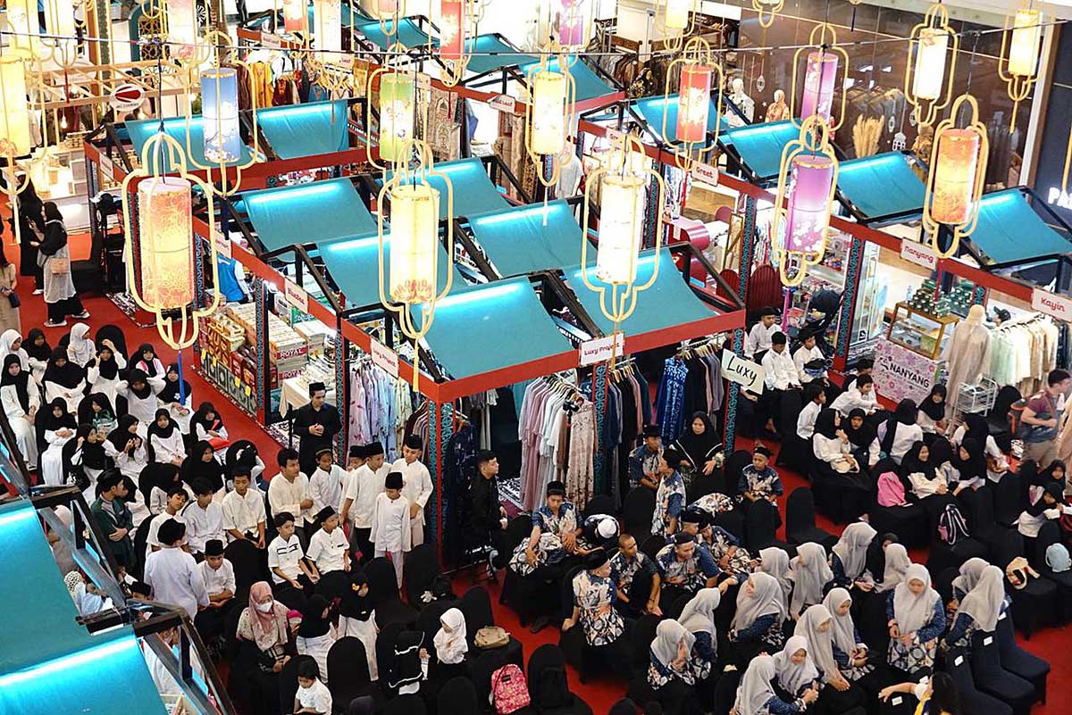 Dekorasi Budaya Peranakan dan Timur Tengah Jadi Daya Tarik Ramadan