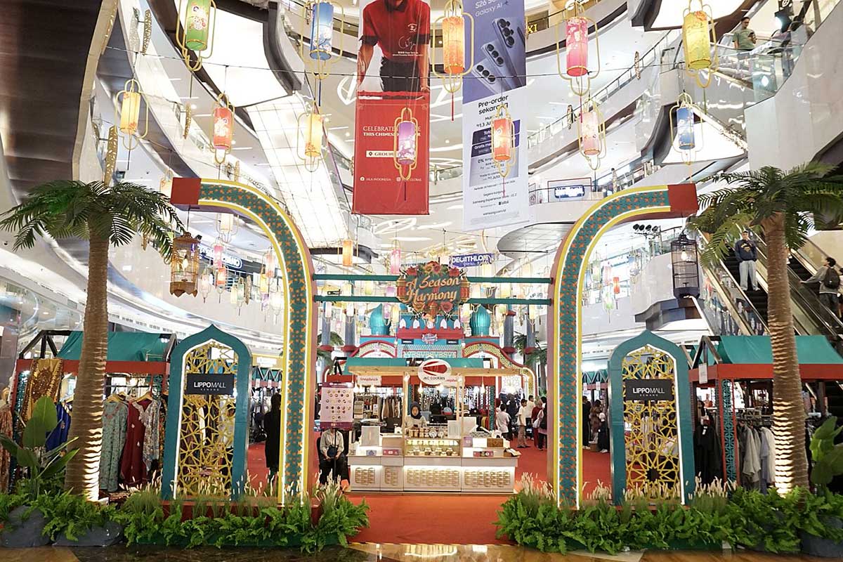 Dekorasi Budaya Peranakan dan Timur Tengah Jadi Daya Tarik Ramadan