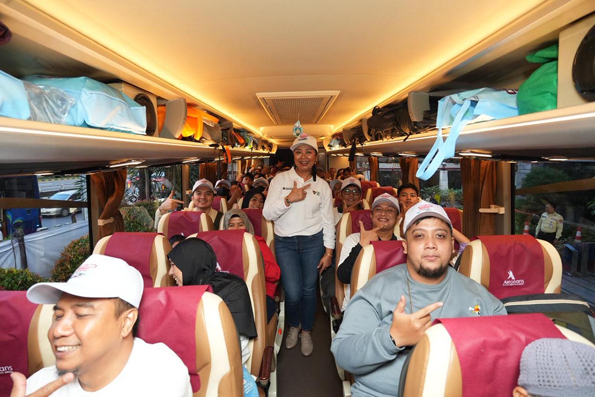 Mudik Nyaman Tanpa Biaya, IDSurvey Siapkan Bus dan Kereta untuk 1.400 Pemudik