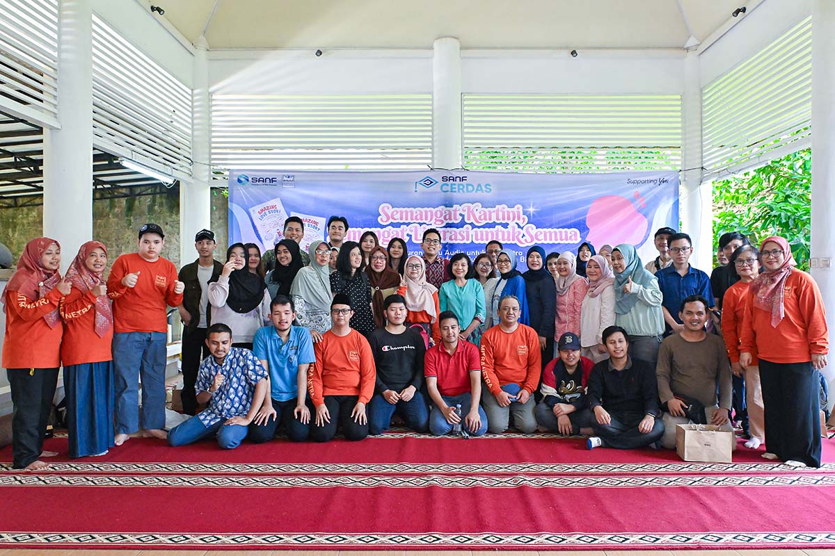 Akses Literasi Tanpa Batas, SANF Hadirkan Buku Audio untuk Disabilitas