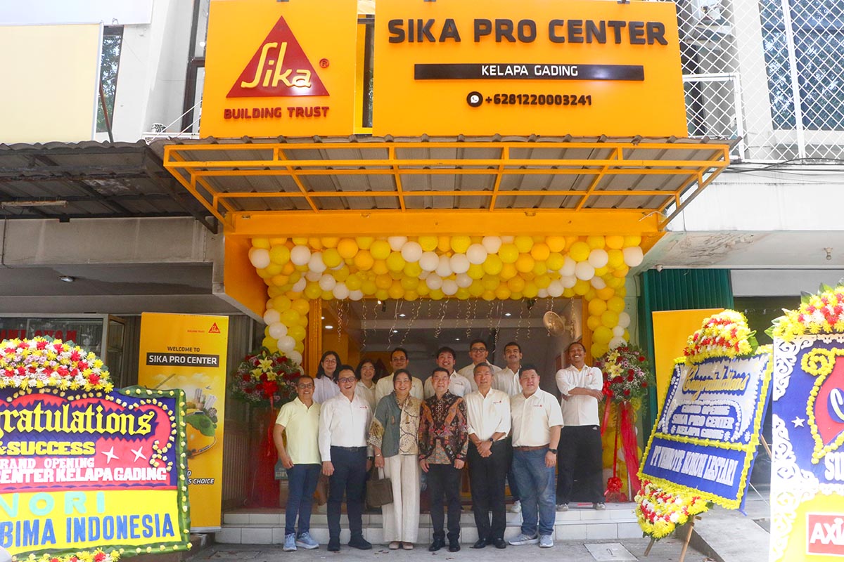 Sika Buka Pro Center Kelapa Gading, Pelaku Konstruksi Wajib Tahu