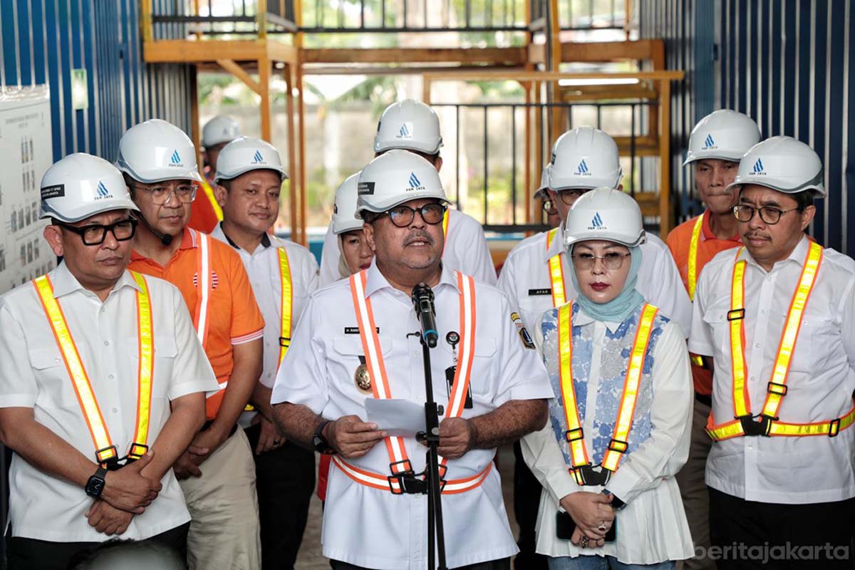 Air Bersih untuk Warga, Jakarta Siapkan Instalasi Pengolahan Raksasa