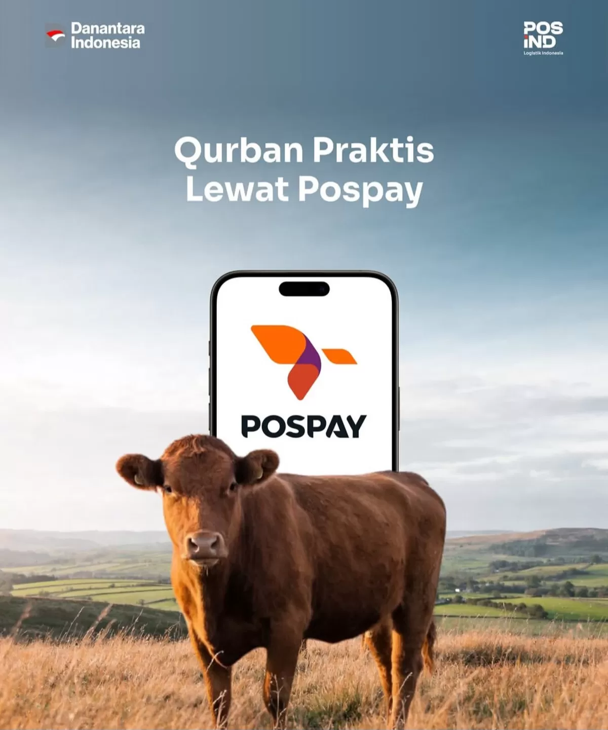 Mudah Banget! Kurban Iduladha Kini Bisa dari HP Lewat Pospay