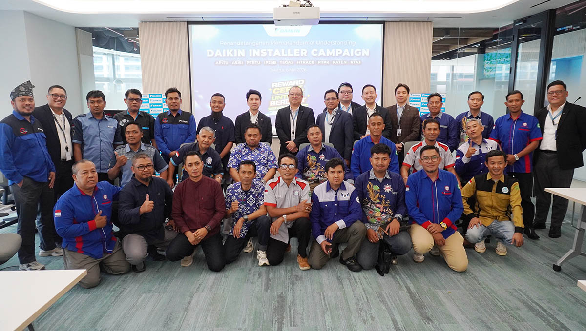 Satu Tahun Nusantara Prestige, DAIKIN Beri Apresiasi untuk Teknisi AC