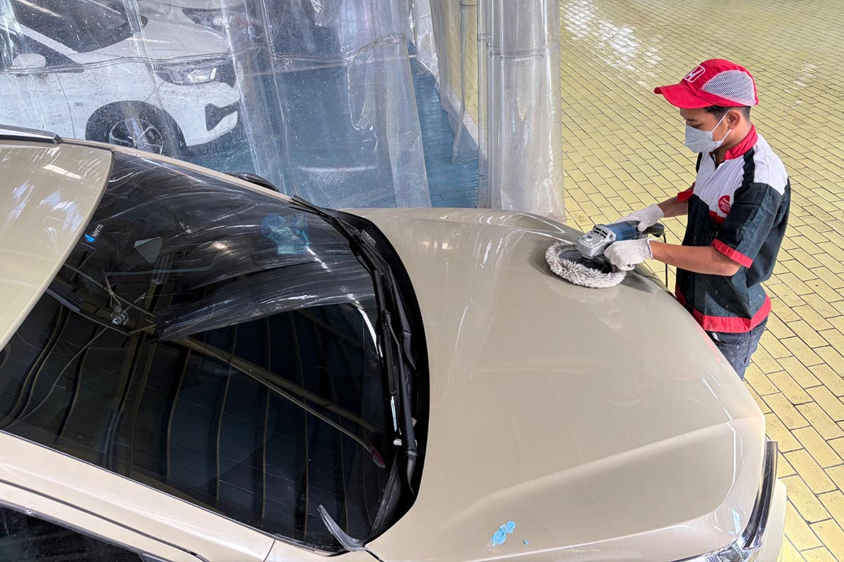 Honda Tambah Fasilitas Bodi Cat dan Dealer Mobil Bekas di Dua Kota
