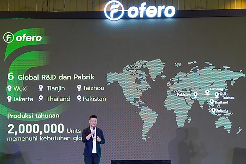 Ofero Tancap Gas, Pabrik Baru di Semarang Siap Produksi 2.000 Unit per Hari