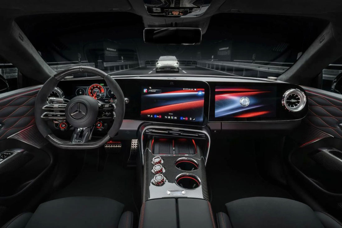 Punya Tenaga Brutal, Sedan Listrik Mercedes-AMG GT 4 Tembus 0-100 Km/Jam dalam 2,1 Detik