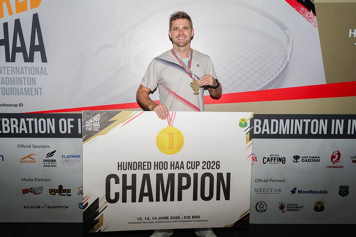 HUNDRED HOO HAA CUP 2026, Pebulutangkis dari 14 Negara Bertarung di Indonesia
