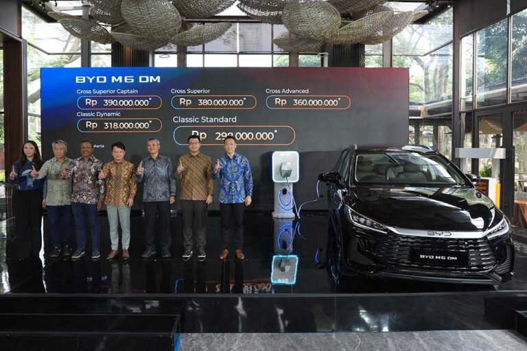 BYD M6 DM Resmi Dijual di Indonesia, Dibanderol Mulai Rp298 Juta
