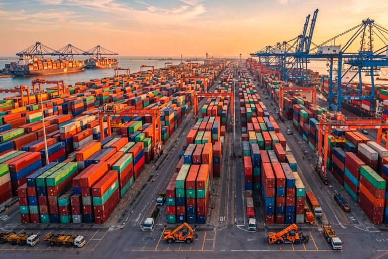 Pelabuhan Tanjung Priok Sesak, Hampir 10 Ribu Kontainer Menumpuk