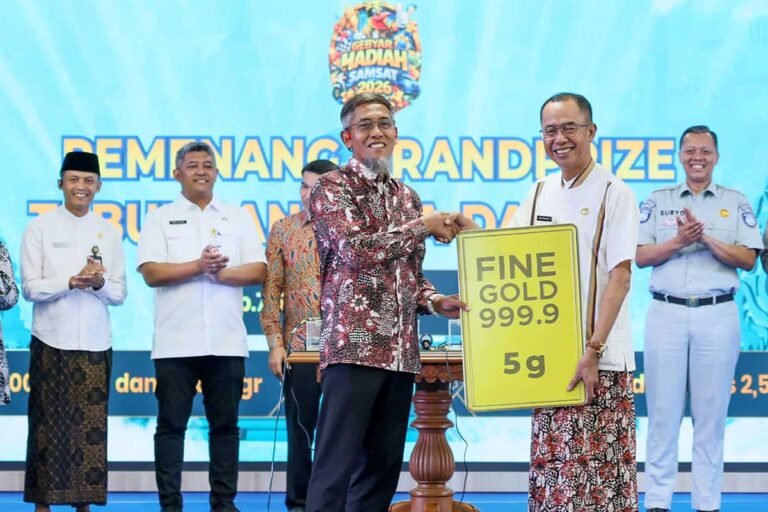 Bayar Pajak Kendaraan di Jateng Bisa Dapat Emas dan Uang Tunai, Begini Caranya