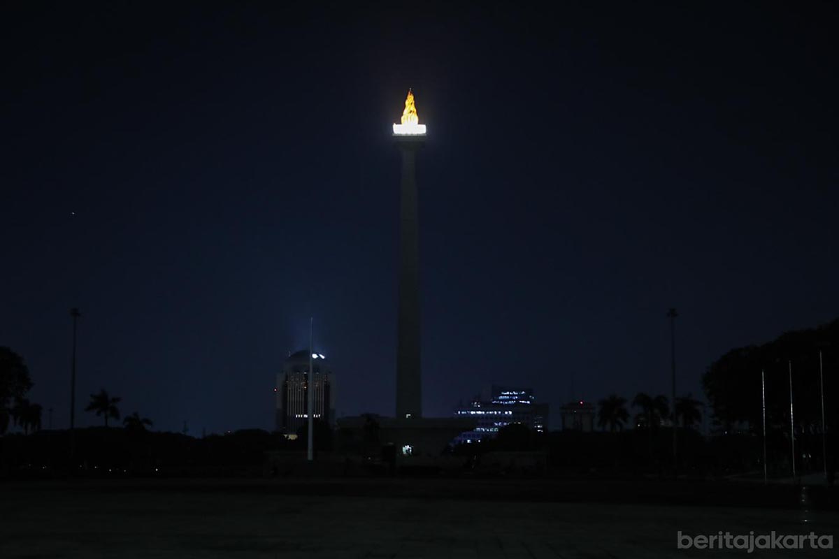 Hanya 60 Menit Padam, Jakarta Berhasil Pangkas Emisi Karbon hingga 60 Ton