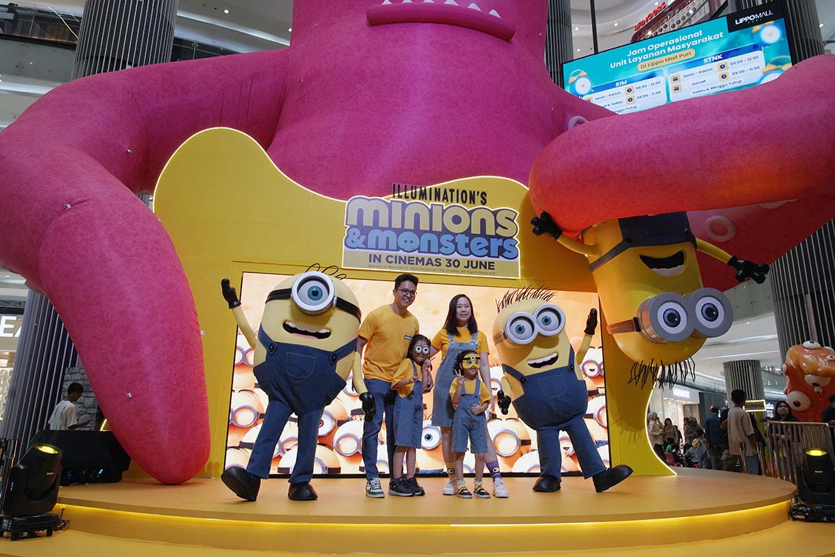 Season of Adventure Dimulai, Lippo Mall Puri Hadirkan Minions & Monsters