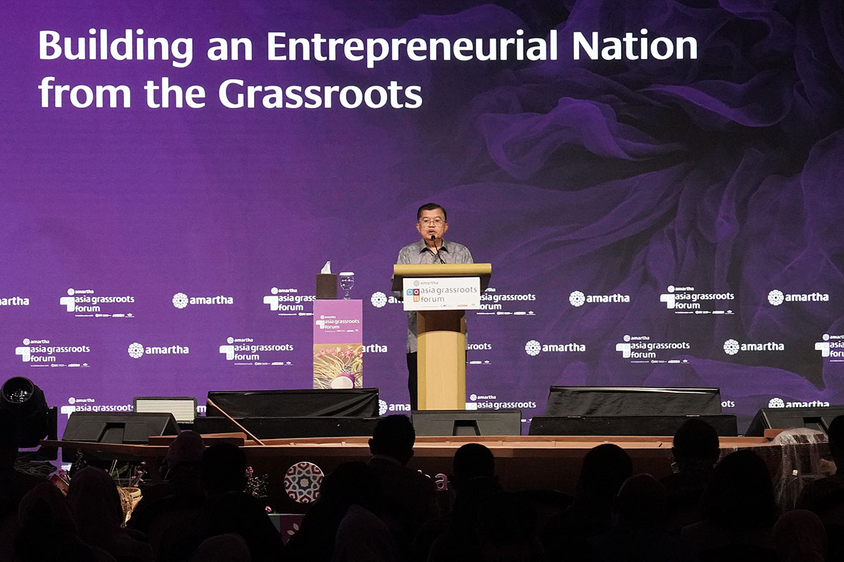 Forum Asia Grassroots: SBY dan Jusuf Kalla Beberkan Strategi Jaga Ketahanan Ekonomi