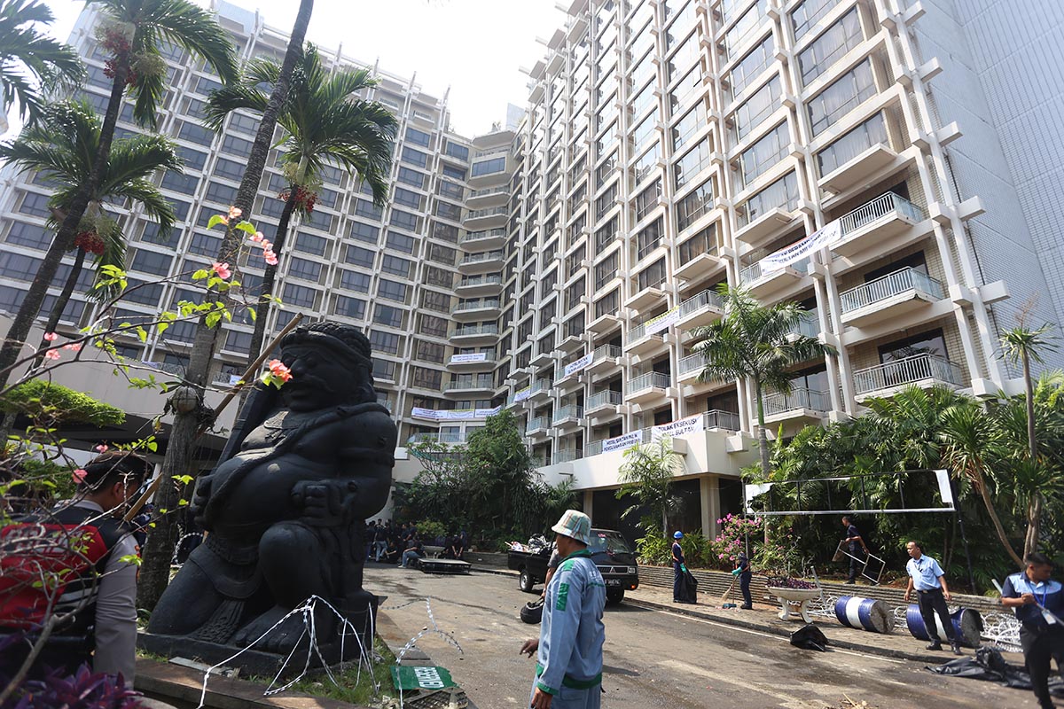 Hotel Sultan Dieksekusi, Konflik Panjang Pemerintah dan PT Indobuildco