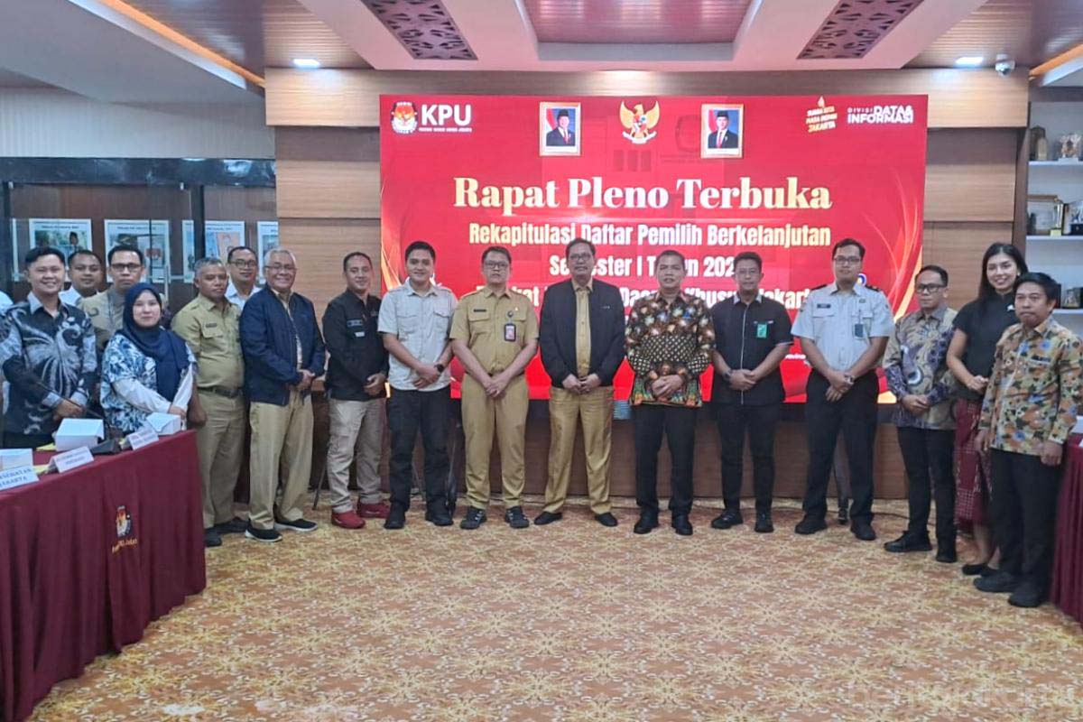 KPU DKI Catat 8,23 Juta Pemilih, Ada 68 Ribu Pemilih Baru di Jakarta