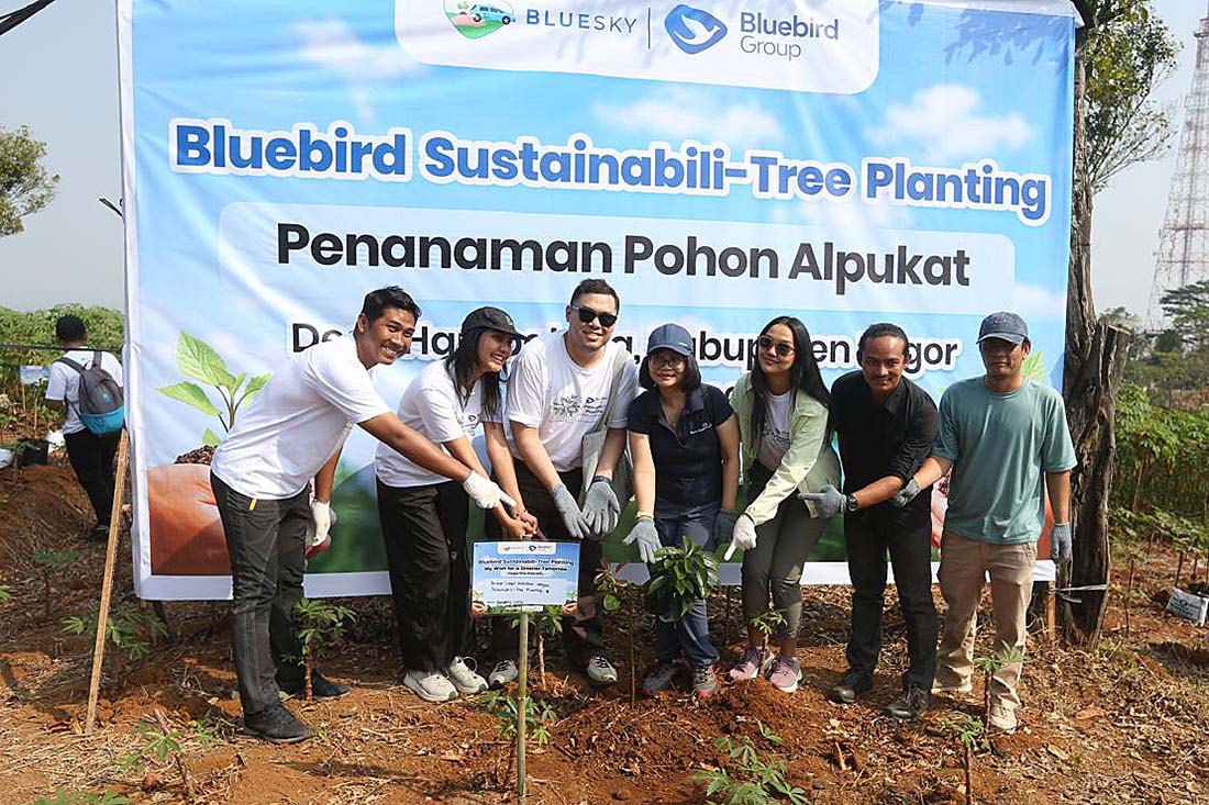 Bluebird Ubah Perjalanan Pelanggan Menjadi Gerakan Pelestarian Lingkungan
